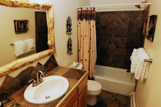 King Bed Condo with Personal Hot Tub on Deck with River View condo - 3