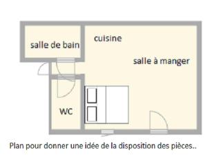 Studio plain-pied - Montjaux - 1