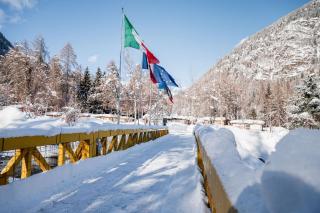 Yes we camp! Cevedale - 2