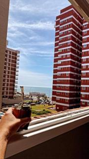 Departamento 3 ambientes vista al mar en Playa Grande con cochera cubierta - Mar del Plata - 0