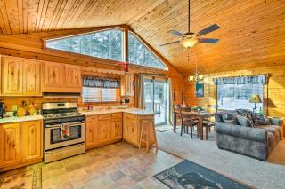 Cozy Manistique Cabin with Deck, Grill and Fire Pit! - Manistique - 9