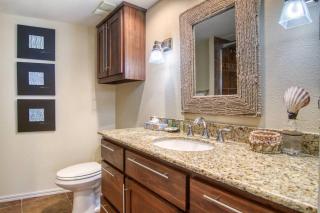 Floor to Ceiling Arched Window Panoramic View of the Coast in This Split Level Penthouse - Port Aransas - 1