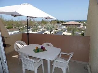 Appartement studio cabine mezzanine, 4-6 couchages, parking privé, proche plage - FR-1-326-592 - Marseillan - 2