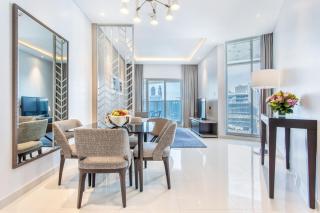 The S Holiday Homes Canal view Studio and One Bedroom Apartments, Damac Maison Prive - 4