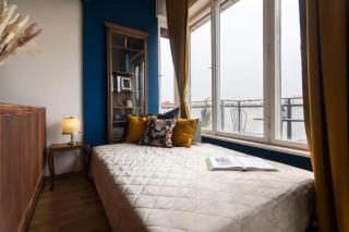 Waterfront River Side Roof Top Apartment - Terrace with city view - Praga - 6