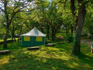 CAMPING LE BEL AIR mobil home LE CORNOUILLER 4 personnes - Limogne-en-Quercy - 5