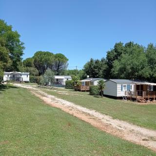 CAMPING LE BEL AIR mobil home LE CORNOUILLER 4 personnes - Limogne-en-Quercy - 4