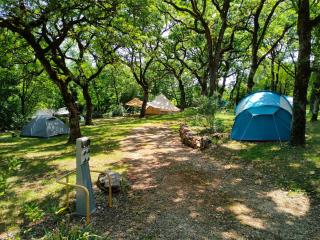 CAMPING LE BEL AIR mobil home LE CORNOUILLER 4 personnes - Limogne-en-Quercy - 1
