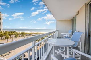 401 South Hampton - charming 2 bedroom, 2 bath ocean view condo, condo - Myrtle Beach - 0
