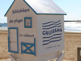 Pavillon à Gruissan, 25m², 4 pers., piscine, parking, proche plage - FR-1-229-115 - 6