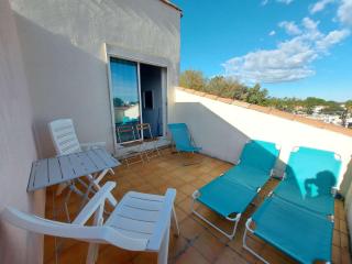 Appartement T2 Mezzanine 5 Couchages avec Terrasse, Parking Privé au Cœur de la Station - FR-1-326-777 - Marseillan - 9