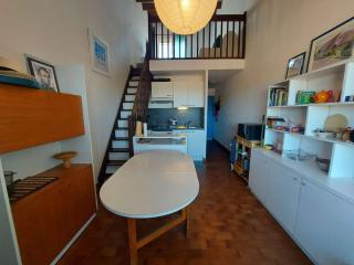 Appartement T2 Mezzanine 5 Couchages avec Terrasse, Parking Privé au Cœur de la Station - FR-1-326-777 - Marseillan - 7