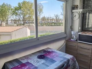 Appartement 2 Pièces avec Cabine, Loggia et Parking Privé - 4 Couchages, Marseillan - FR-1-326-723 - Marseillan - 0