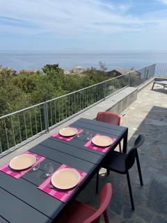 Villa bellevue, neuve, 6 pax, pisc. chauffée - Brando - 7