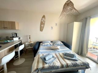 A Piaghja, adorable studio avec vue imprenable sur la mer - 6