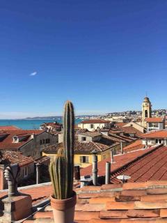 #32 Panoramic Sea View over Old Town Terrace & AC - Nice - 1