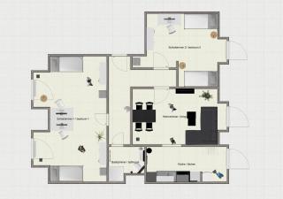 SH Team Lodges 4 Apartments für max 19 Personen l Monteure l Messe l Business - 6