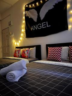 Room2#IG theme Bargainous#Shared Bathroom#4pax#2min Kek Lok Si - Ayer Itam - 6