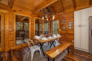 Voted #1 Cabin in Smokys! Spa, Arcade, Private, Creek, King Beds - 3