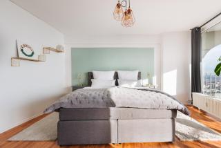 GREAT CITY VIEW I 26 FLOOR I NETFLIX and BOXSPRINGBED - Augusta (Augsburg) - 5