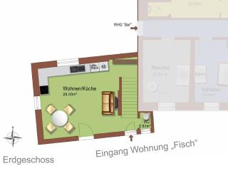 Ferienhaus Oberstaader Fewo Maisonette - Öhningen - 2