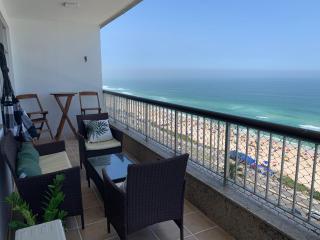 Apart hotel em frente à praia da Barra da Tijuca, vista total para o mar - Rio de Janeiro - 4