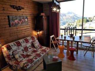 Studio cabine 4 pers, proche pistes, animaux ok, balcon, kit ski - FR-1-636-175 - Orcières - 0