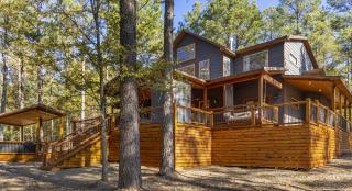 Brand New Hidden Haven Lodge 4 Bdrm,5 and half Bth, Huge outdoor area, Hot tub - Broken Bow - 5