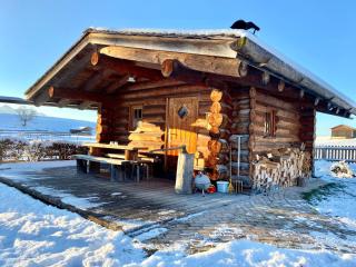 Best Butler Alp Villa 11 Personen I Blockhütte I Parken I Lagerfeuer I Netflix - Hopferau - 9
