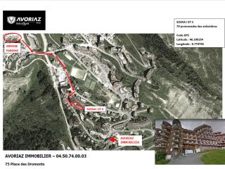 Avoriaz: Charmant appart 4 pers avec wifi, cheminée et mezzanine - FR-1-633-42 - 1