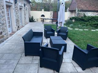 Belle demeure à 1h20 de Paris avec piscine chauffée, 19 pers - - 2