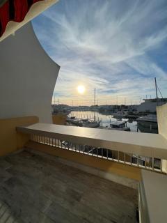 La Marina de Lairan 2 chambres terrasse vue Port de Plaisance - 5