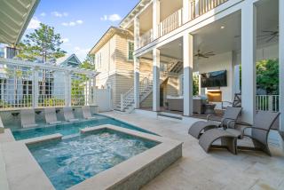 'Rees on Wiregrass' - Private Pool, Golf Cart, Carriage House - Lake District, WaterColor, FL home - Santa Rosa Beach - 9