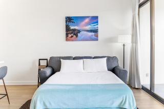 Fully Renovated 1BR with King Bed, Parking & Close to the Beach - 1