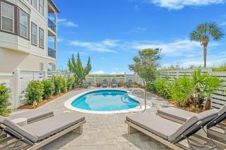 Shellstone Cottage - Beach Front Seacrest Home with Private Pool and 5 Bedrooms home - Inlet Beach - 8