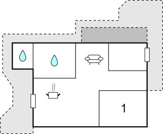 1 Bedroom Cozy Home In Seim - Seim - 9