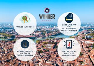 404 · Wonder Appart - Vue Garonne - - Toulouse - 8