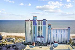 Immaculate Ocean Front Condo With Fireplace! 1BR King Suite - Sleeps 6! - Caribbean Resort 427 - Myrtle Beach - 9