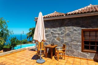 Sea view villa in Tijarafe, private pool. - Tijarafe - 4