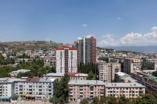 Newly built, 3BR, 2Bath, 16th floor, wonderful view - Tbilisi - 8