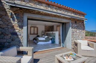 Maison en pierre Corse avec vue proche des Gorges de l'Asco entre mer montagne et piscine - Moltifao - 6