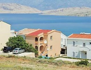Apartment in Pag with sea view, terrace, air conditioning, WiFi (4891-2) - 7