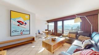 Lovely apartment with a view - accessible by skis - Crans-Montana - 0
