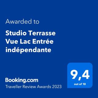 Studio Terrasse Vue Lac Entrée indépendante - 9