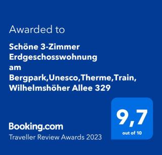 Schöne 3-Zimmer Erdgeschosswohnung am Bergpark,Unesco,Therme,Train, Wilhelmshöher Allee 329 - Kassel - 4