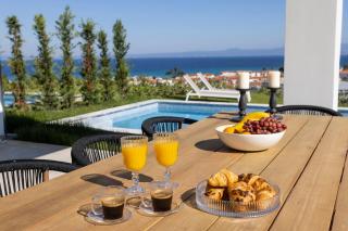 Villa Mare - Private Pool, 4 Bdrms, Sea View, BBQ - Hanioti - 3