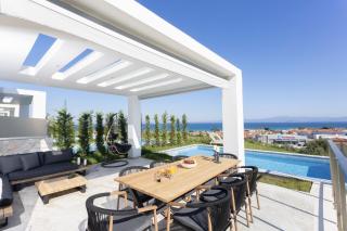 Villa Mare - Private Pool, 4 Bdrms, Sea View, BBQ - Hanioti - 9