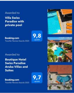 Villa Swiss Paradise with private pool - Palm-Eagle Beach - 6