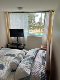 Acogedor Dpto Algarrobo Norte Home Office Wifi Piscinas Hidromasaje - 2