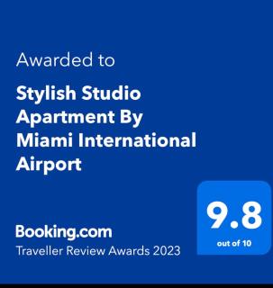 Stylish Studio Apartment By Miami International Airport - Miami - 6